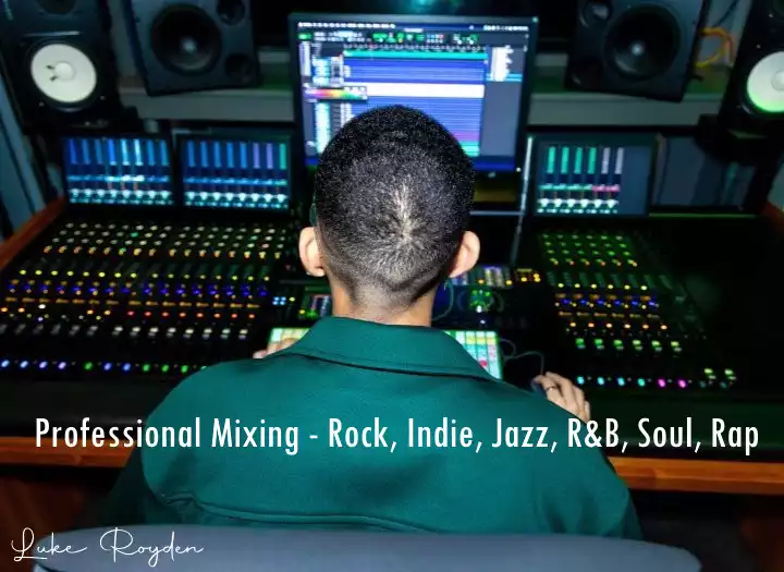 Professional Mix - Rock, Jazz, Rap, R&B -