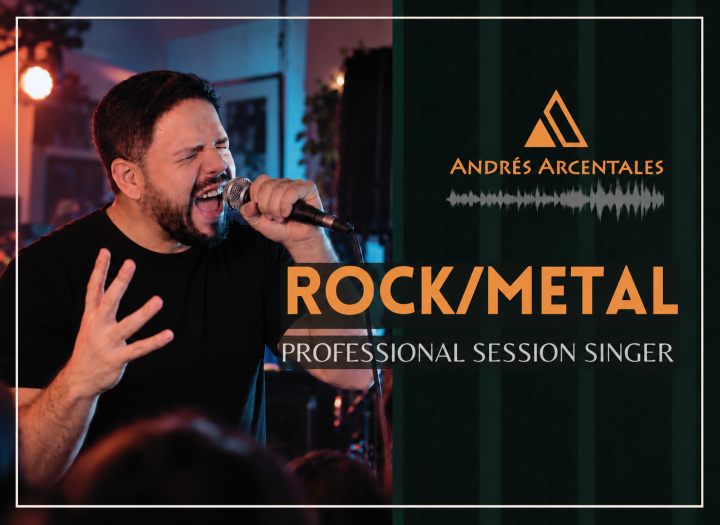 TOP NOTCH PROFESSIONAL ROCK/METAL/POST HARDCORE VOCALIST