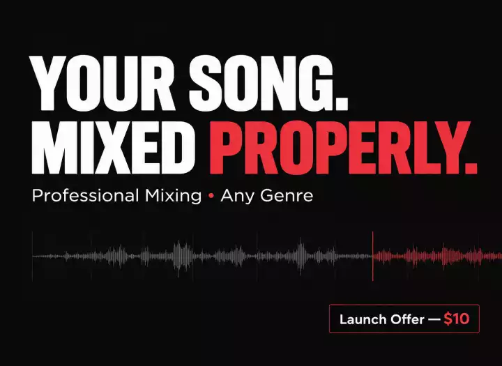 PROFESSIONAL SONG MIXING — BIG, CLEAR & RELEASE-READY