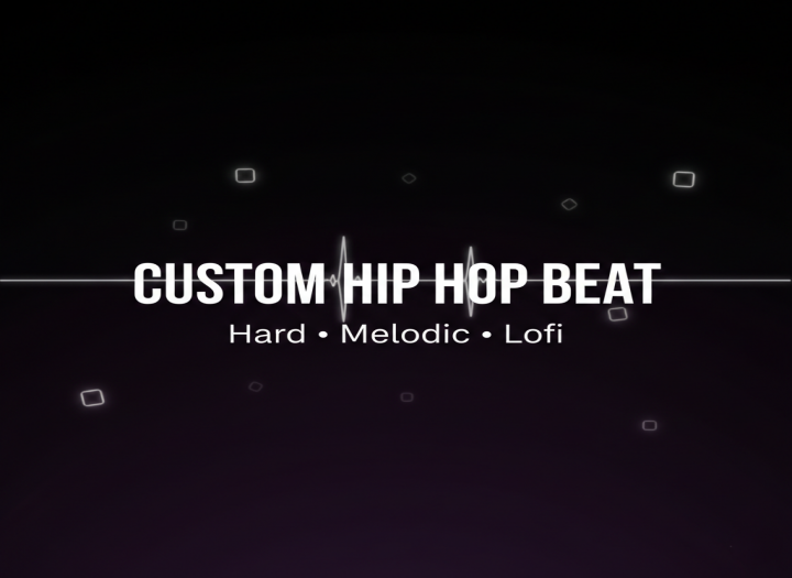 Custom Hip-Hop / Rap Beat Hard, Melodic or Lofi