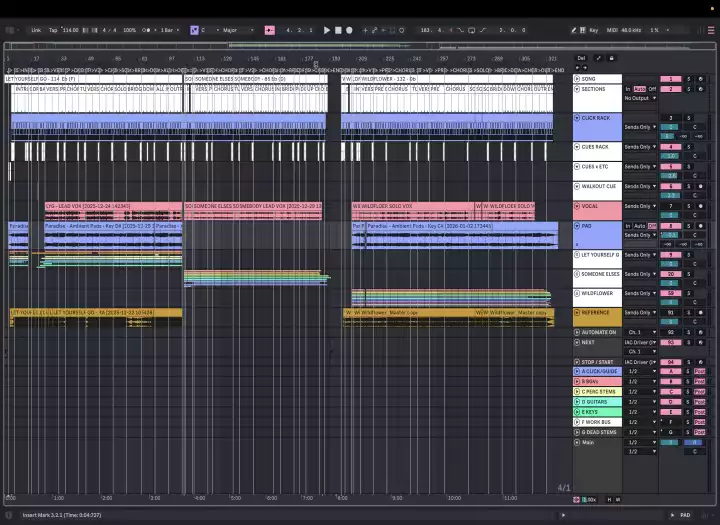 PROFESSION ABLETON PLAYBACK SESSION WITH FREE $200 TEMPLATE INCLUDED