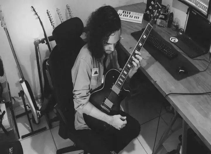Single Electric Guitar Track — Solos, Rhythms, or Ambient