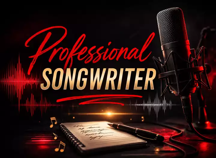 Elite Songwriting & Full Song Concept Creation for Commercial Release
