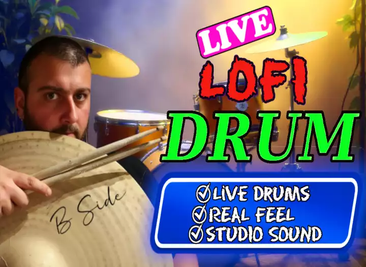 soulful lofi hip hop live drum tracks for your beat