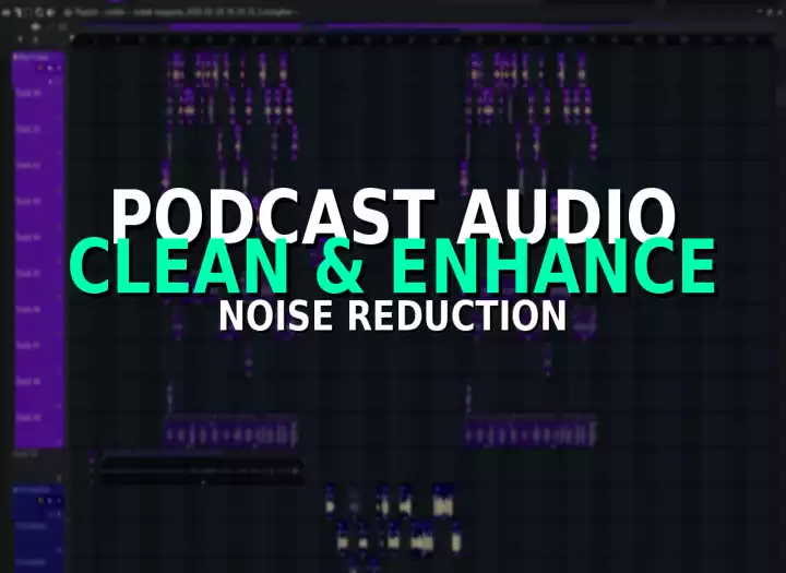 I will professionally process your voice for podcasts and videos