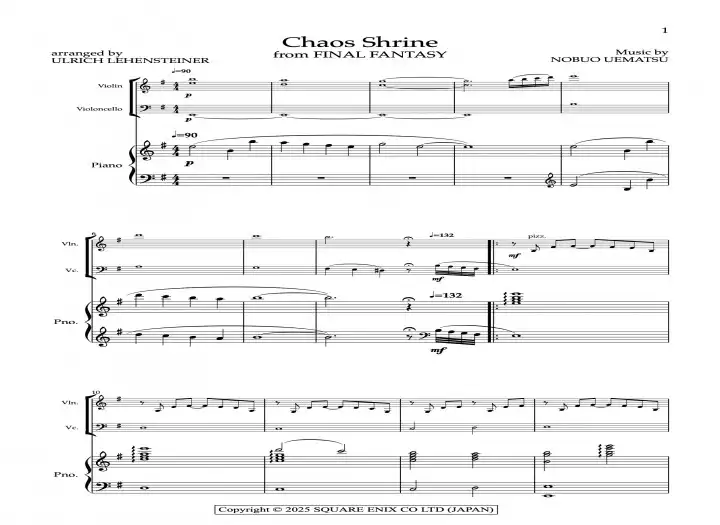 Video Game Music Arrangement/Transcription