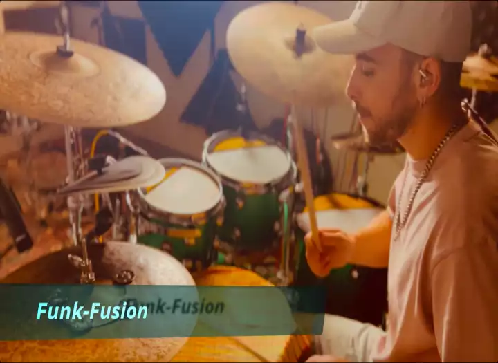 Groovy drum records for your Funk and Fusion songs.