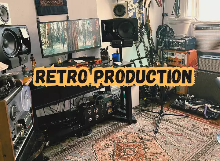 Mix your song with a retro vibe
