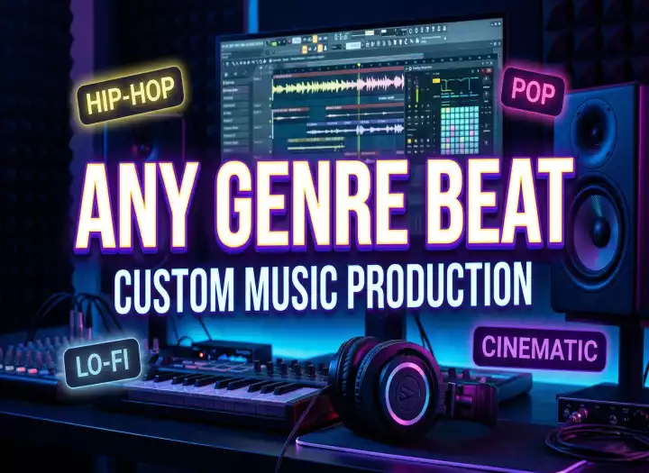 Custom Music Production for Any Genre | Full Song or Beat