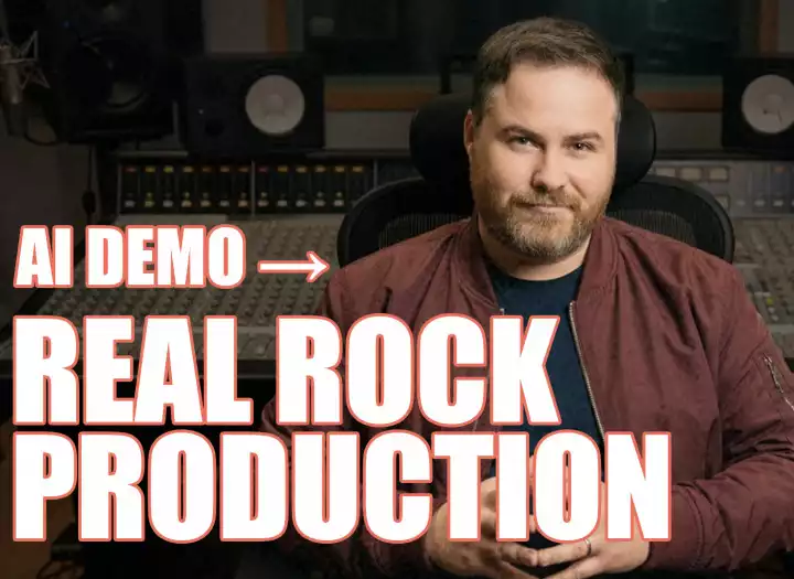 Turn Your Suno or Udio Song Into a Real Rock Production