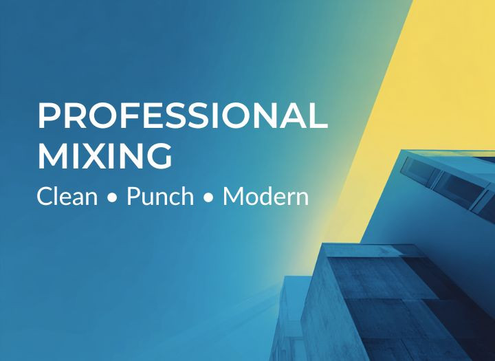 Professional Mixing for Indie, Funk & Modern Rock