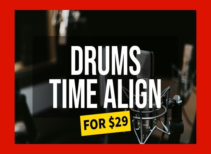 Tight Drum Editing And Time Alignment To The Tempo
