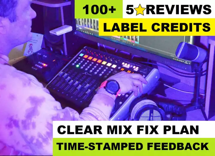 LASER-FOCUSED MIX FEEDBACK / MIX CRITIQUE / MIX REVISION NOTES / MIX CONSUL