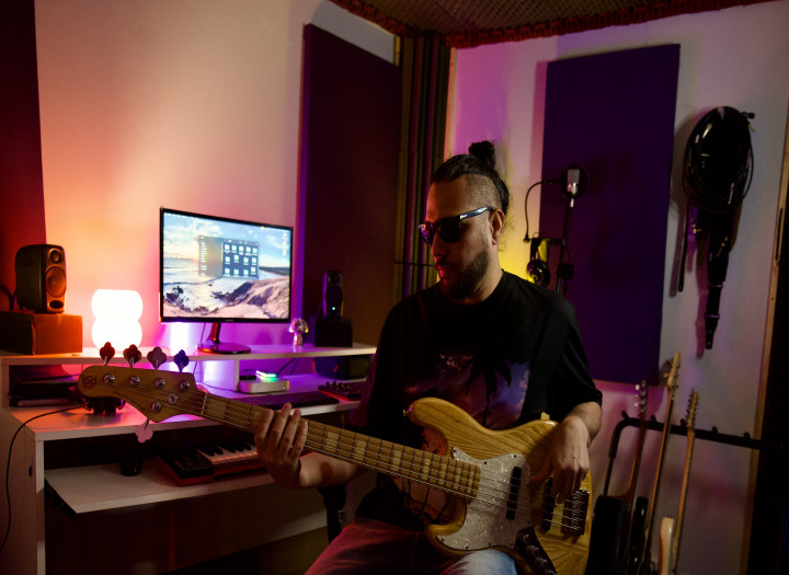 I will record bass for your salsa, merengue, bachata and latin song