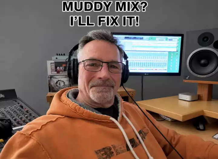 I Will Fix a Muddy Mix and Make it Clean, Tight, and Punchy. Mastering