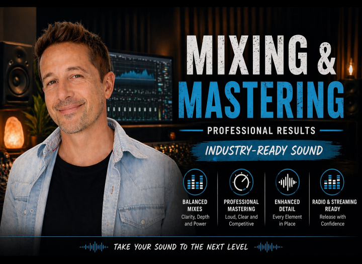 Mixing, Mastering and Pitch Correction Services