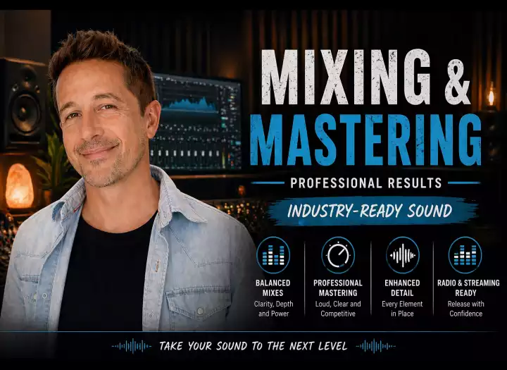 Mixing, Mastering and Pitch Correction Services