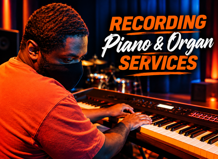 Recording Piano And Hammond Organ