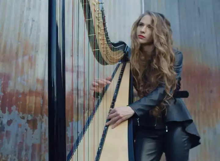 Electric/Acoustic Harp Recording