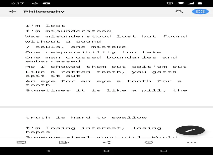 Song writing service