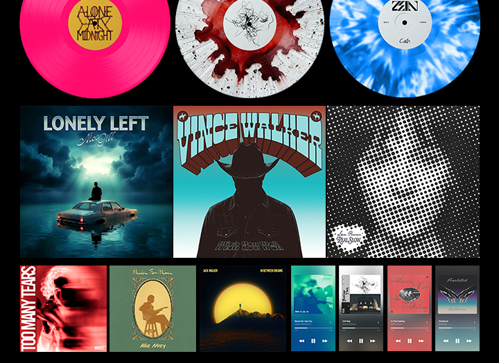 Exclusive Album / Single Cover Art