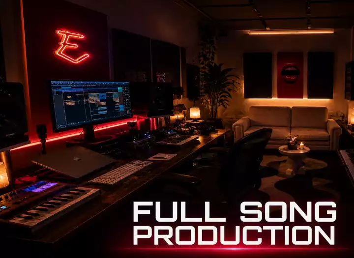 I will produce your complete Pop, R&B or Synthwave song