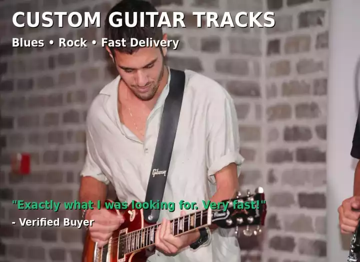 Professional Electric & Acoustic Guitar Recording Rock, Blues, Pop