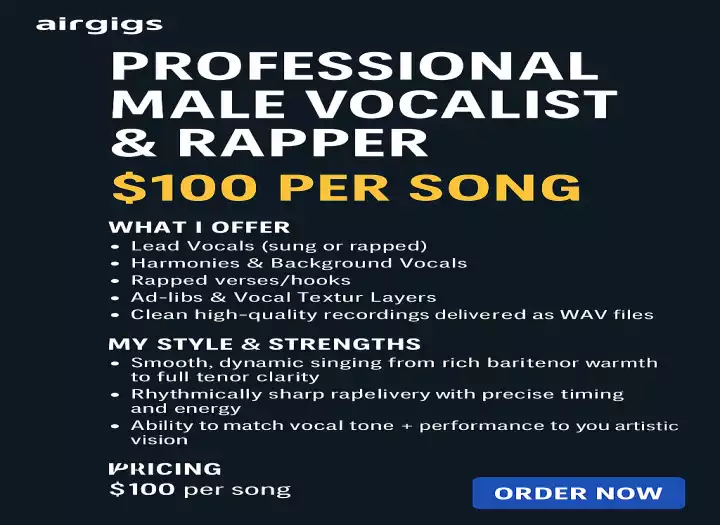 Male Vocalist & Rapper