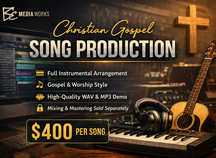 Christian Gospel Song Production Instrumental & Arrangement