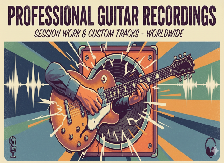 Profesional Electric/Acoustic Guitar Tracks