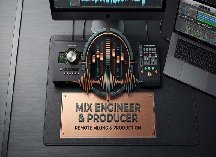 Professional Track Mixing: Punchy, Clear & Hard-Hitting (Rock, Pop, Metal)