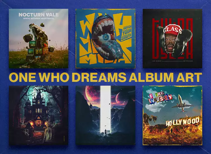 I will design a high-end, custom album cover