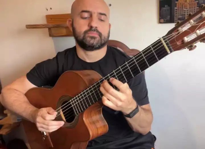 High quality nylon guitar tracks