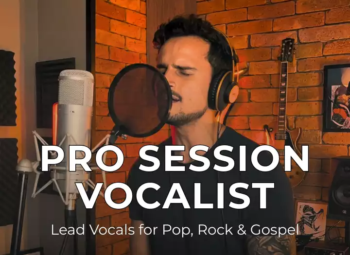 I will record a premium lead vocal performance with doubles and melodyne tuning