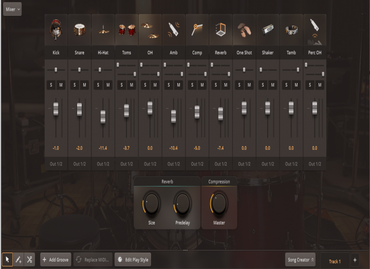 Professional MIDI Drum Transcription