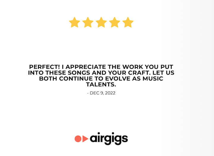 Clear and experienced audio mastering - 4 songs