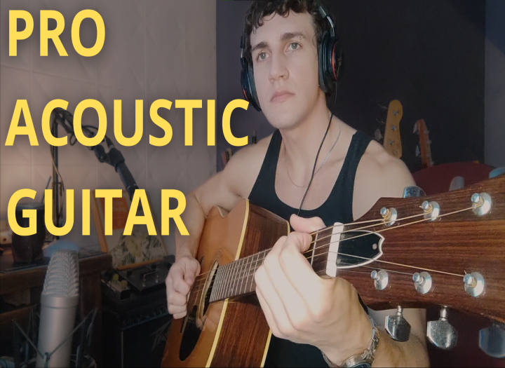 I will record beautiful acoustic guitars for your song