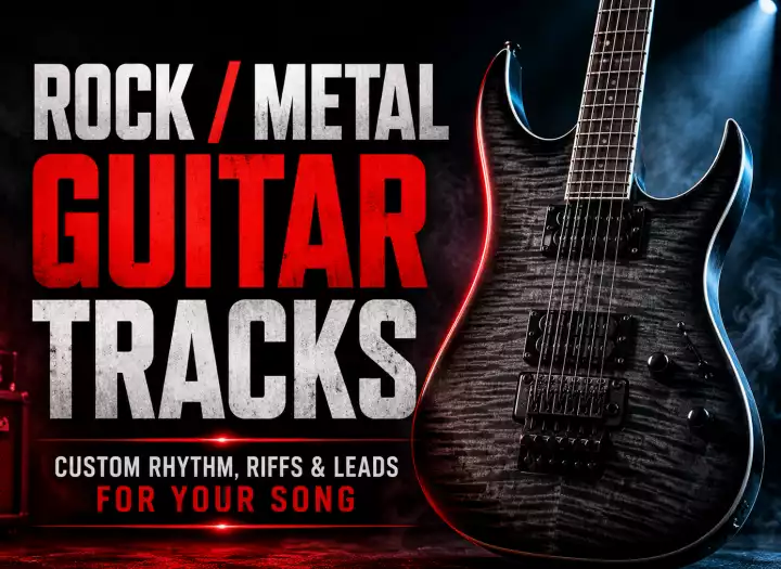 I Will Record Rock / Hard Rock / Metal Electric Guitar For Your Song