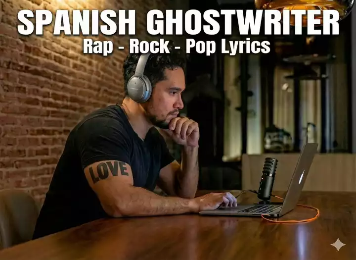 I will write professional Rap or Rock Lyrics for your song.