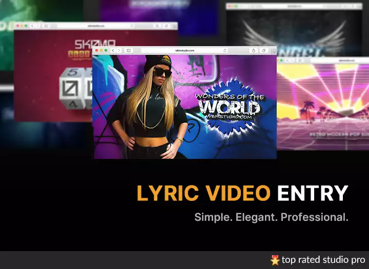 Lyric Video Entry