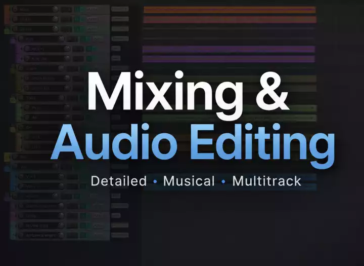 I will edit, mix and master your song