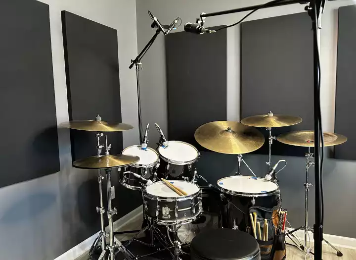 Professional Live Drum Recording