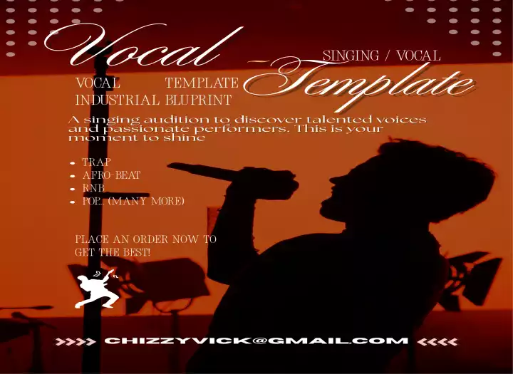 I will customize a vocal or beat template | An Industrial Blueprint