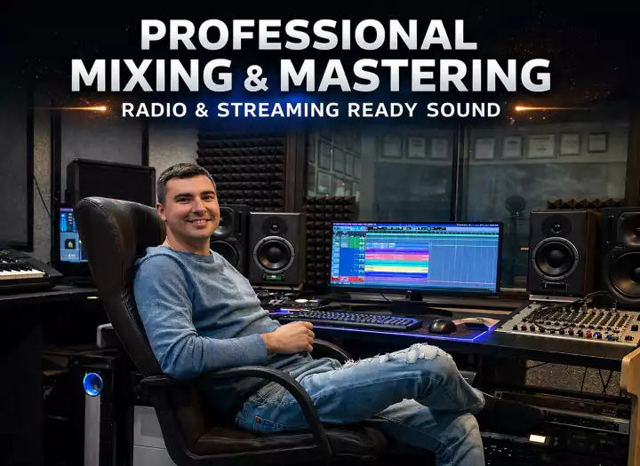 Professional Mastering (Loud, Clean & Streaming Ready)