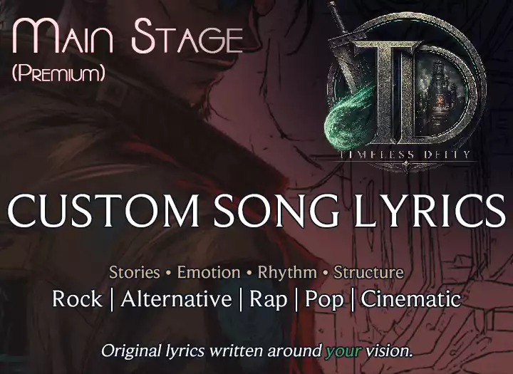 Main Stage | Premium Custom Songwriting & Lyrics