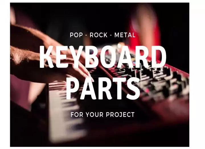 You will get custom rock & metal keyboard tracks — synths, piano, organ & orchestral layers