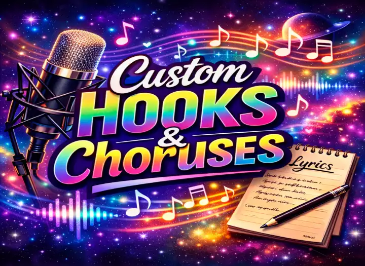 Custom Song Hook or Chorus Lyrics + Melody