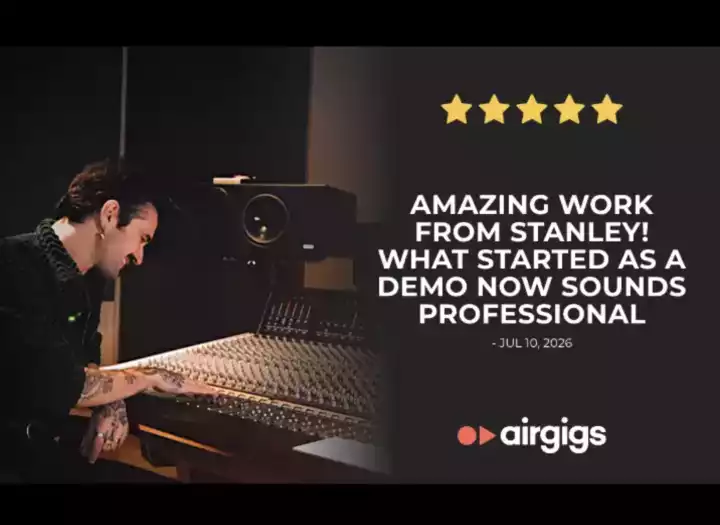 Professional Mix & Production Consultation - Price Per Song