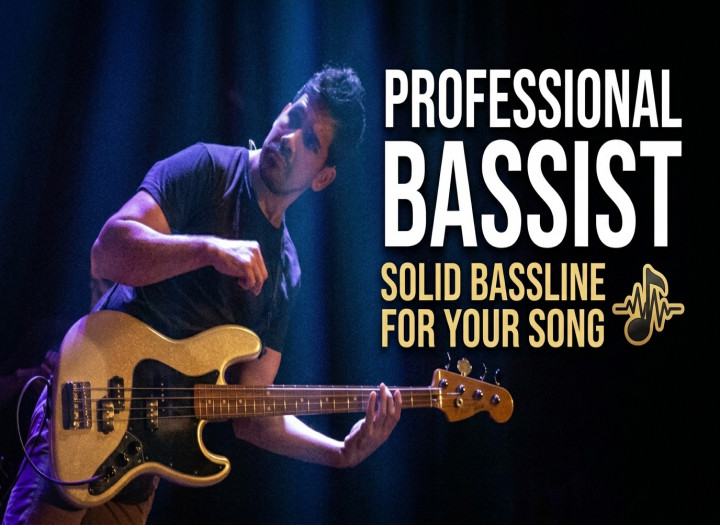 I Will Record Professional Studio Bass Tracks For Your Song