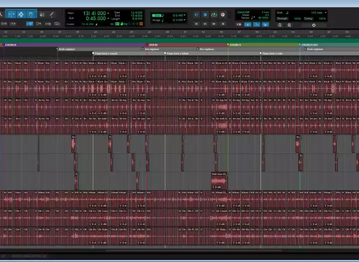 Professional Drum Editing